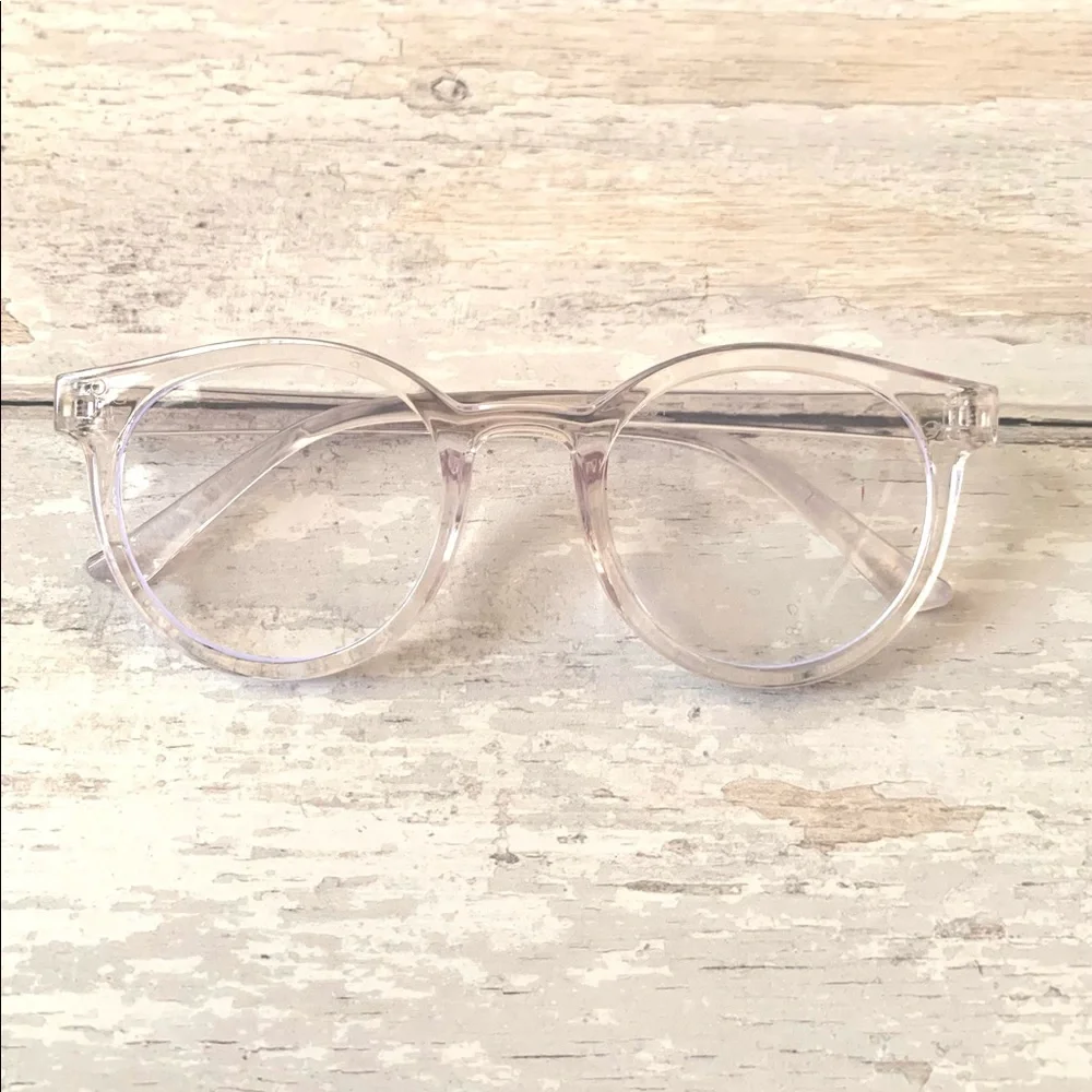 Kids Bluelight Glasses Blue Light Anti Eye Strain Computer Clear Frames NEW
